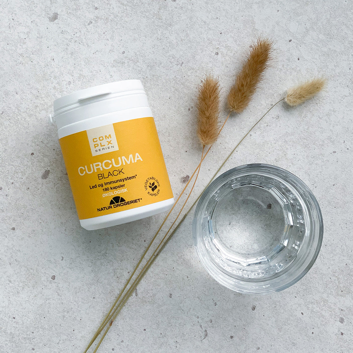 Natur-Drogeriet Curcuma Black Ø M. Gurkemeje Og Sort Peber | 180 kapsler fra Natur-Drogeriet på Mecindo.dk