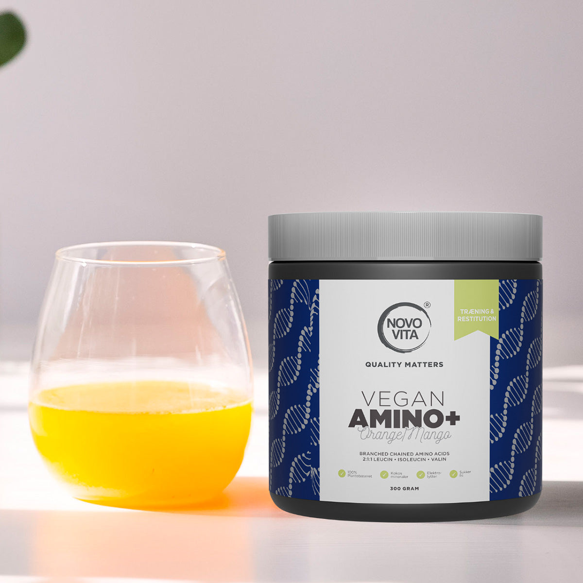 Novo Vita Vegan Amino+ | 300 gr fra Novo Vita på Mecindo.dk