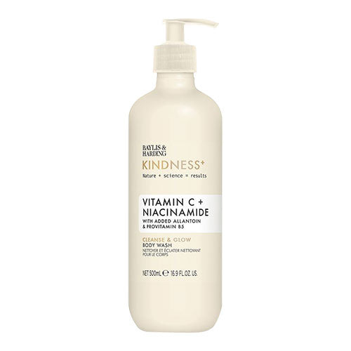 Baylis & Harding Body Wash Vegansk (500 ml) | Vitamin C + Niacinamide fra Baylis & Harding Kindness+ på Mecindo.dk