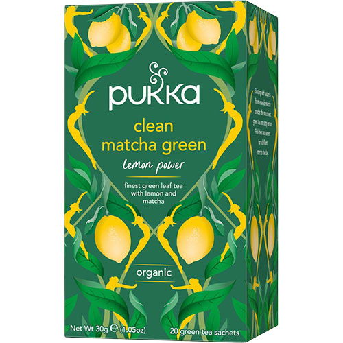 Pukka Clean Matcha Green Tea | 20 br fra Pukka på Mecindo.dk