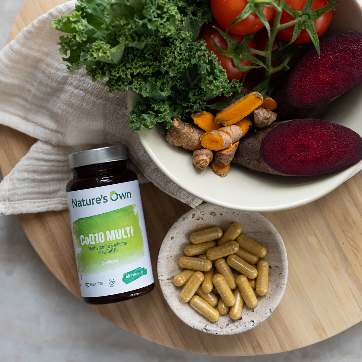 Natures Own Coq10 Multi | 120 kapsler fra Natures Own på Mecindo.dk