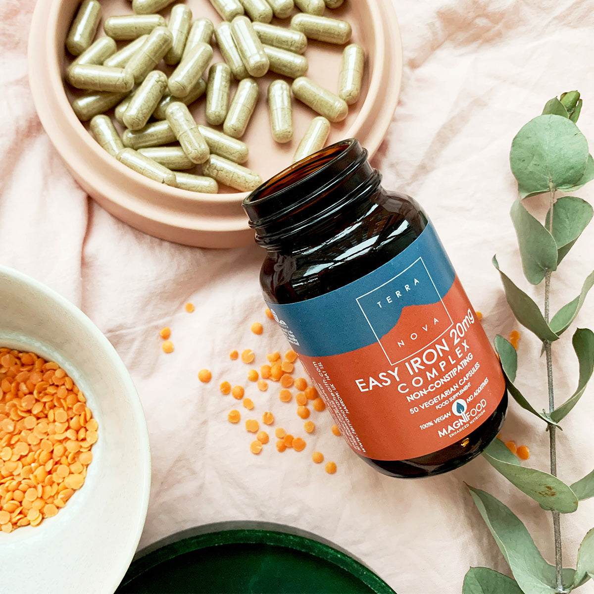 Terranova Easy Iron | 50 kapsler fra Terranova på Mecindo.dk