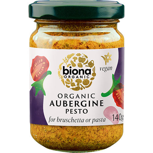 Biona Organic Aubergine Pesto Økologisk | 140 g