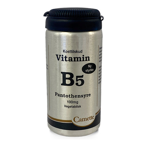 Camette Vitamin B5 | 90 Tabl. fra Camette på Mecindo.dk