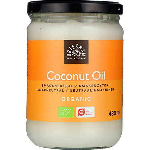 Urtekram Coconut Oil Smagsneutral | 480 ml fra Urtekram på Mecindo.dk