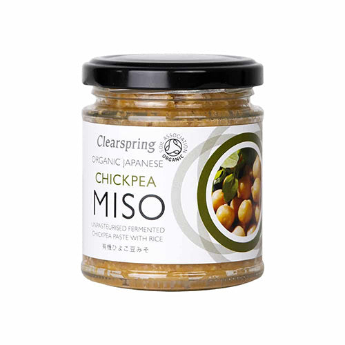 Clearspring Miso Kikærter Upasteuriseret Økologisk | 150 gr fra Clearspring på Mecindo.dk