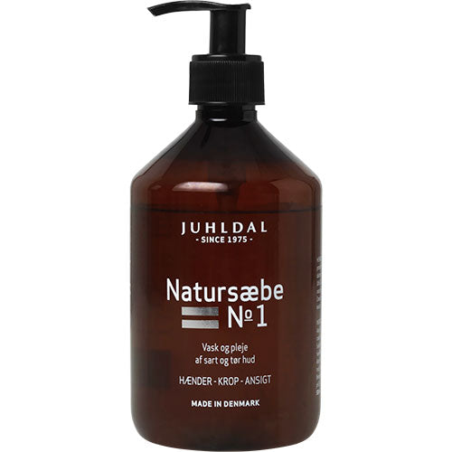 Juhldal Natursæbe No 1 | 500 ml fra Juhldal på Mecindo.dk
