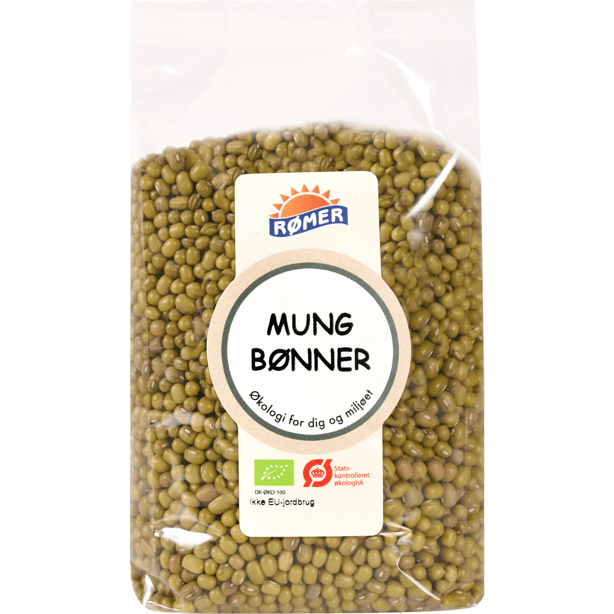 Rømer Mungbønner Økologisk | 500 g fra Rømer på Mecindo.dk