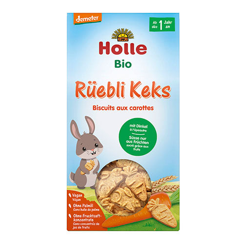 Holle Rüebli Keks Ø, Demeter | 125 gr fra Holle på Mecindo.dk