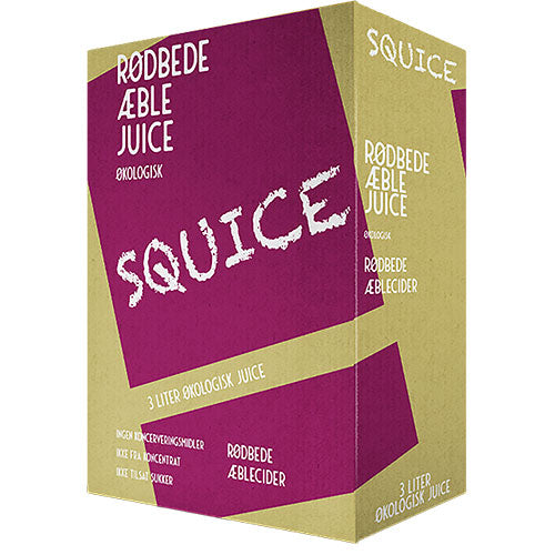 Squice Rødbede Æble Juice Økologisk | 3 ltr fra Squice på Mecindo.dk