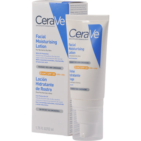 CeraVe Facial Moisturising Lotion Am Spf30 | 52 ml fra CeraVe på Mecindo.dk