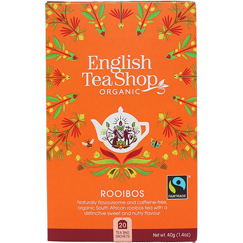 English Tea Shop Rooibois Tea, Økologisk | 20 br fra English Tea Shop på Mecindo.dk