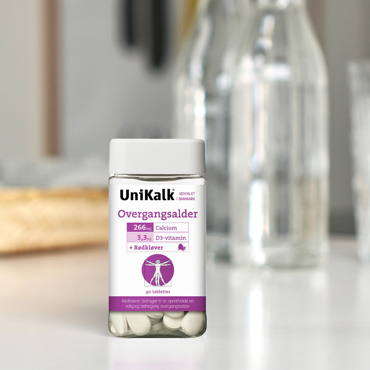 Unikalk Overgangsalder | 90 Tabl. fra Unikalk på Mecindo.dk