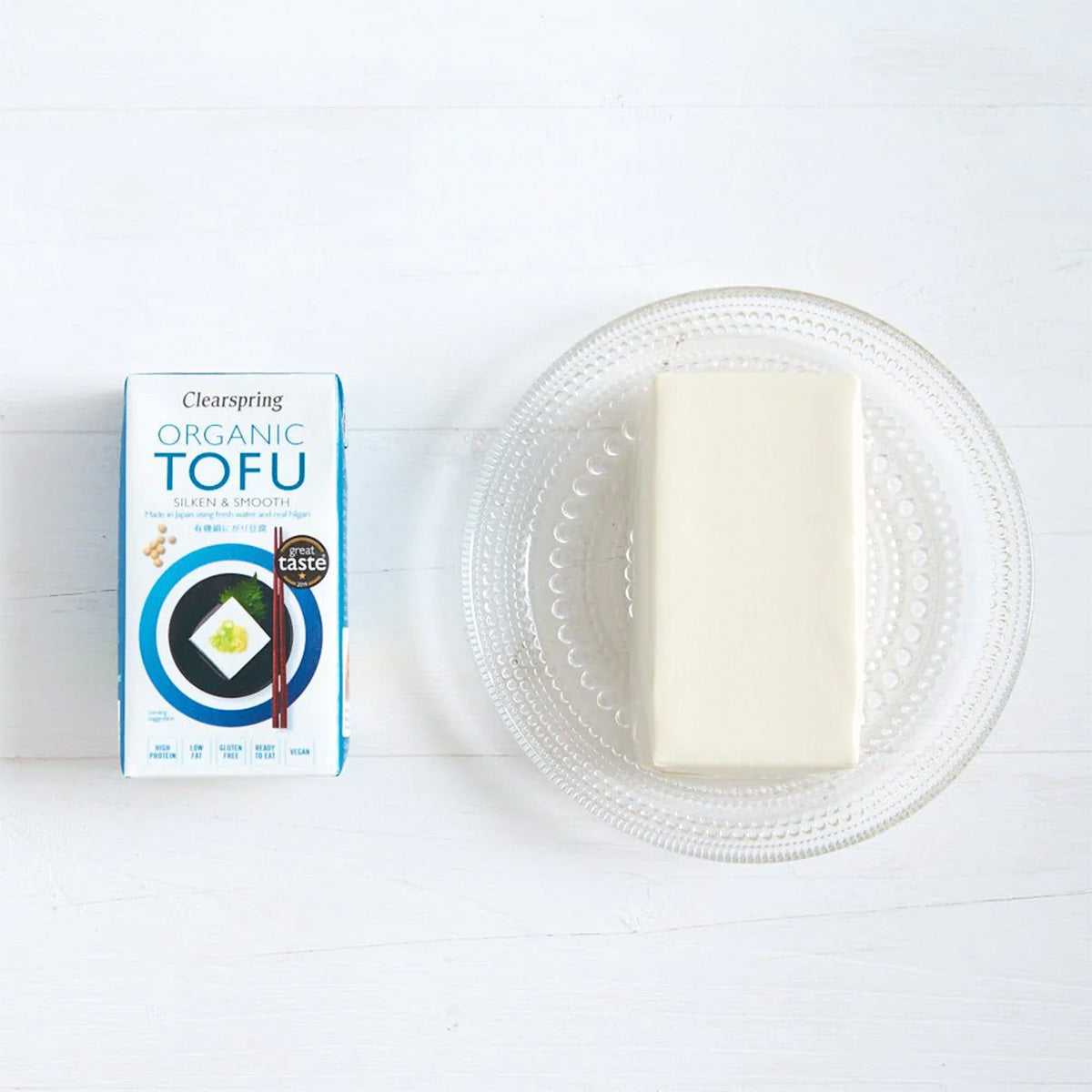 Clearspring Tofu (Silken) | 300 gr fra Clearspring på Mecindo.dk