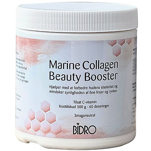Bidro Marine Collagen Beauty Booster | 300 gr fra Bidro på Mecindo.dk