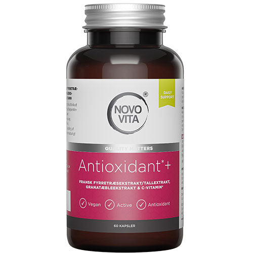Novo Vita Antioxidant+ | 60 kapsler fra Novo Vita på Mecindo.dk