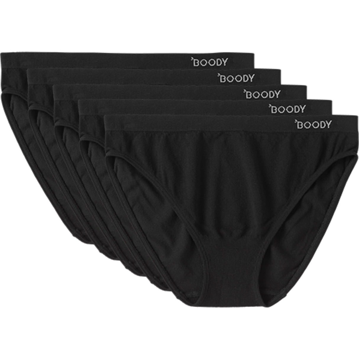 Boody Classic Bikini Sort | Str. S fra Boody på Mecindo.dk