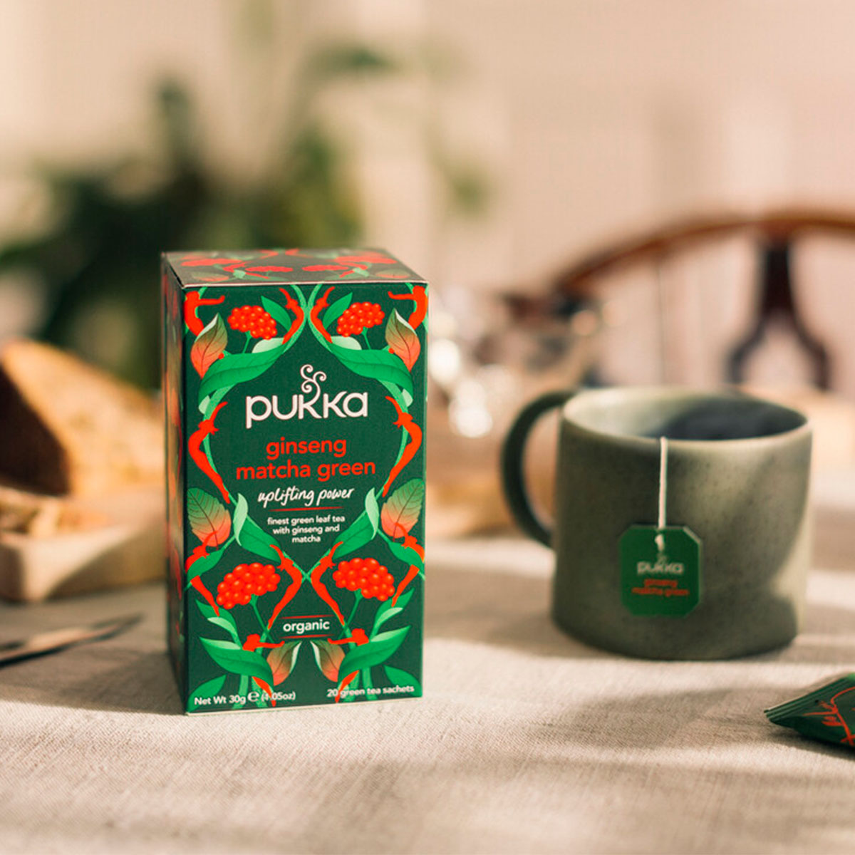 Pukka Ginseng Matcha Green | 20 br fra Pukka på Mecindo.dk