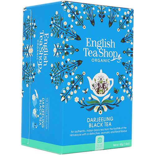 English Tea Shop Darjeeling Black Tea Økologisk | 20 br fra English Tea Shop på Mecindo.dk