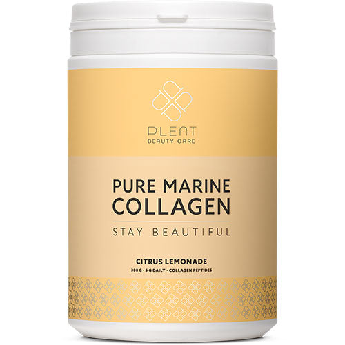 Plent Pure Marine Collagen (300 gr) | Citrus Lemonade fra Plent på Mecindo.dk