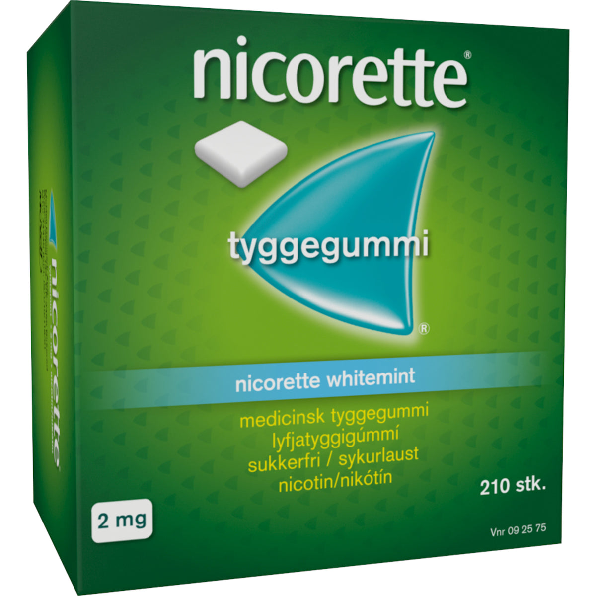 Nicorette Whitemint 2 mg fra Nicorette på Mecindo.dk
