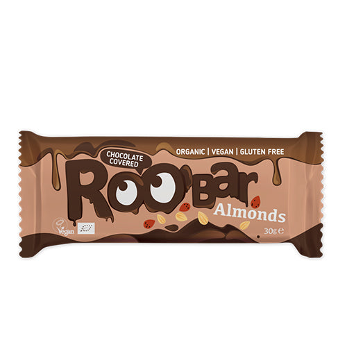 ROO'bar Choko Mandel Økologisk Roobar | 30 gr fra ROO'bar på Mecindo.dk