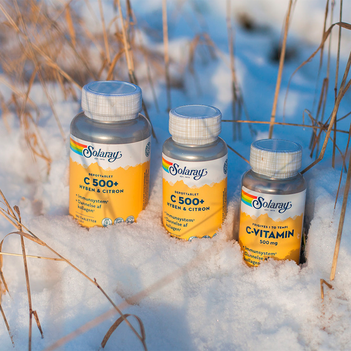 Solaray C-vitamin C500+ | 100 Tabl. fra Solaray på Mecindo.dk