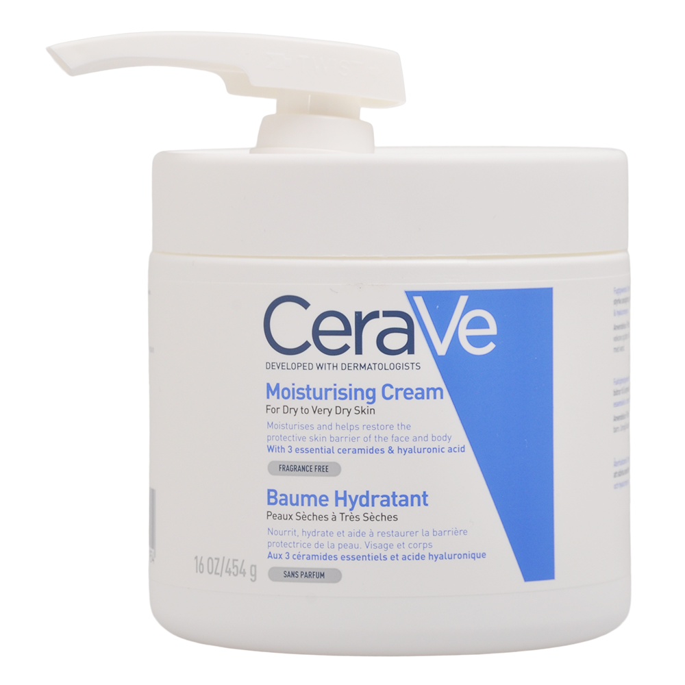 CeraVe Moisturising Cream | 454 gr fra CeraVe på Mecindo.dk