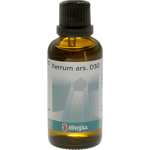 Allergica Ferrum Ars. D30 Cellesalt 14 | 50 ml fra Allergica på Mecindo.dk