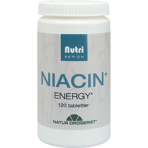 Natur-Drogeriet Niacin+ Energy | 120 tabletter fra Natur-Drogeriet på Mecindo.dk