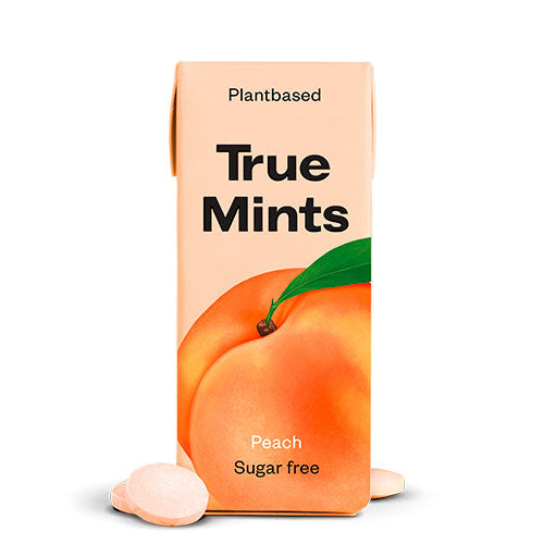 True Mints Pastiller Fersken | 13 gr fra True Mints på Mecindo.dk