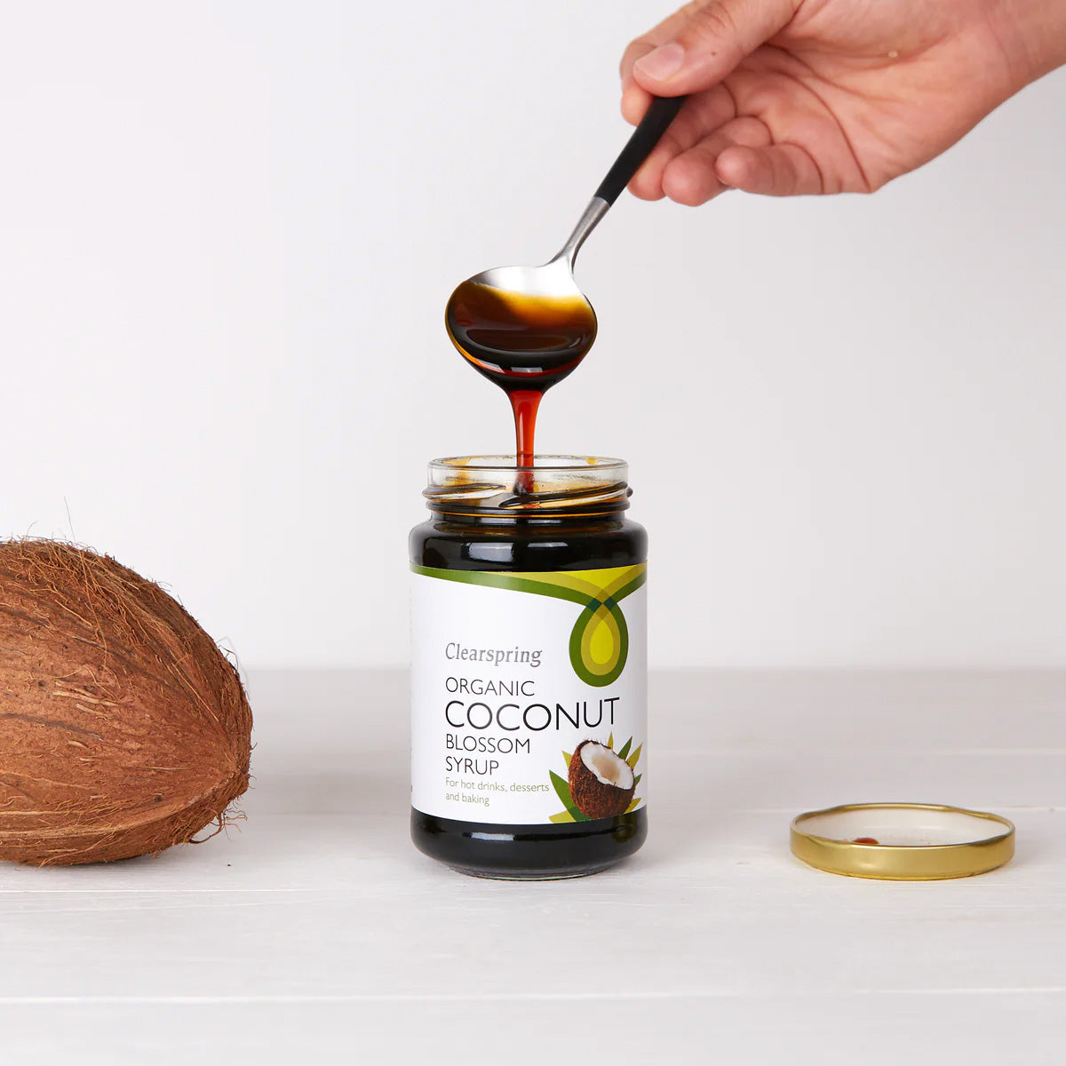 Clearspring Kokosblomstsirup Økologisk | 300 gr fra Clearspring på Mecindo.dk
