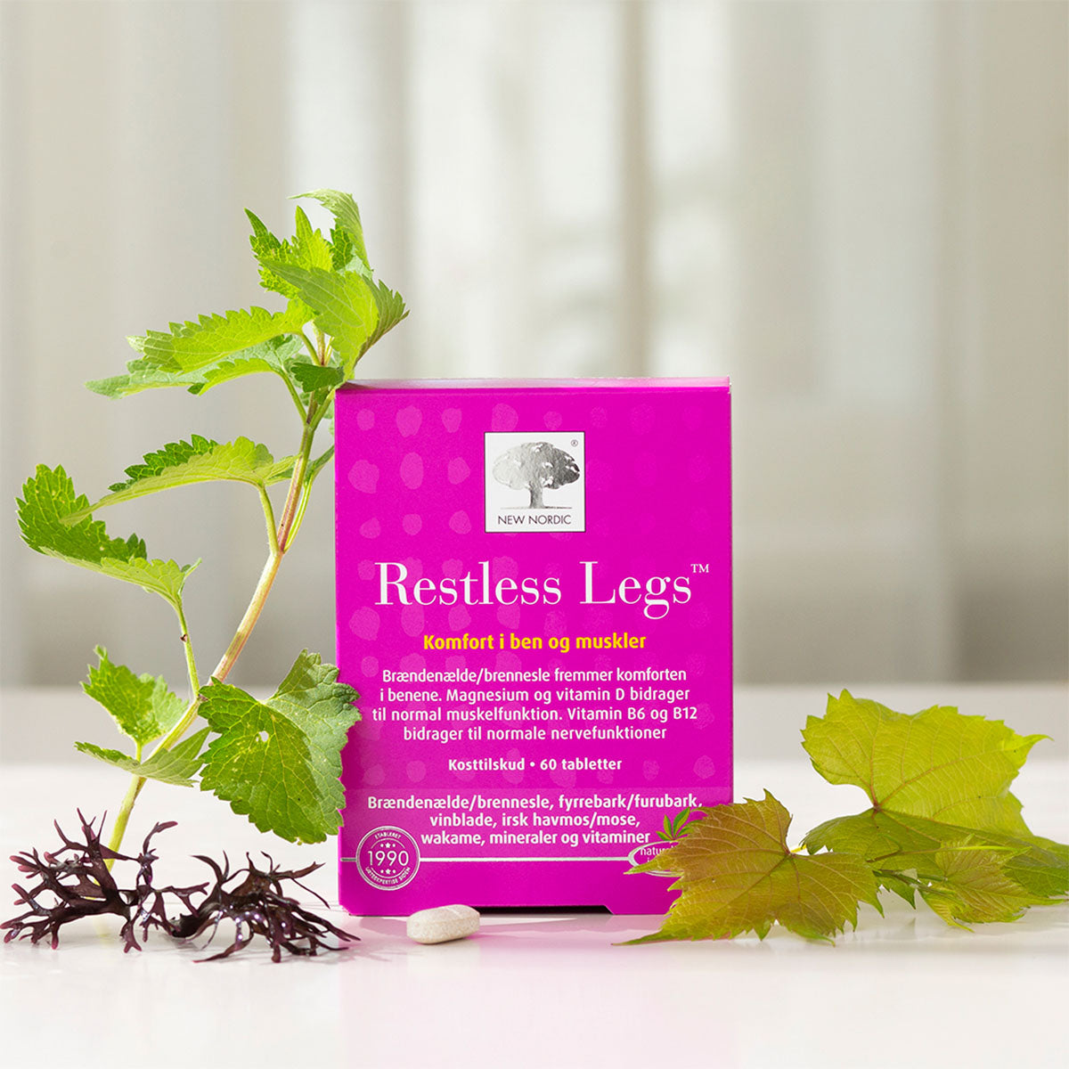 New Nordic Restless Legs | 60 Tabl. fra New Nordic på Mecindo.dk