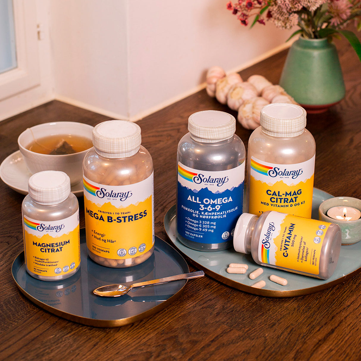 Solaray C-vitamin | 180 kapsler fra Solaray på Mecindo.dk