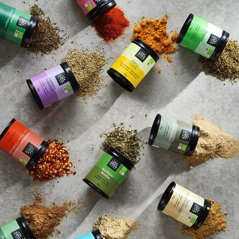 Urtekram Paprika Stærk Økologisk | 28 gr fra Urtekram på Mecindo.dk