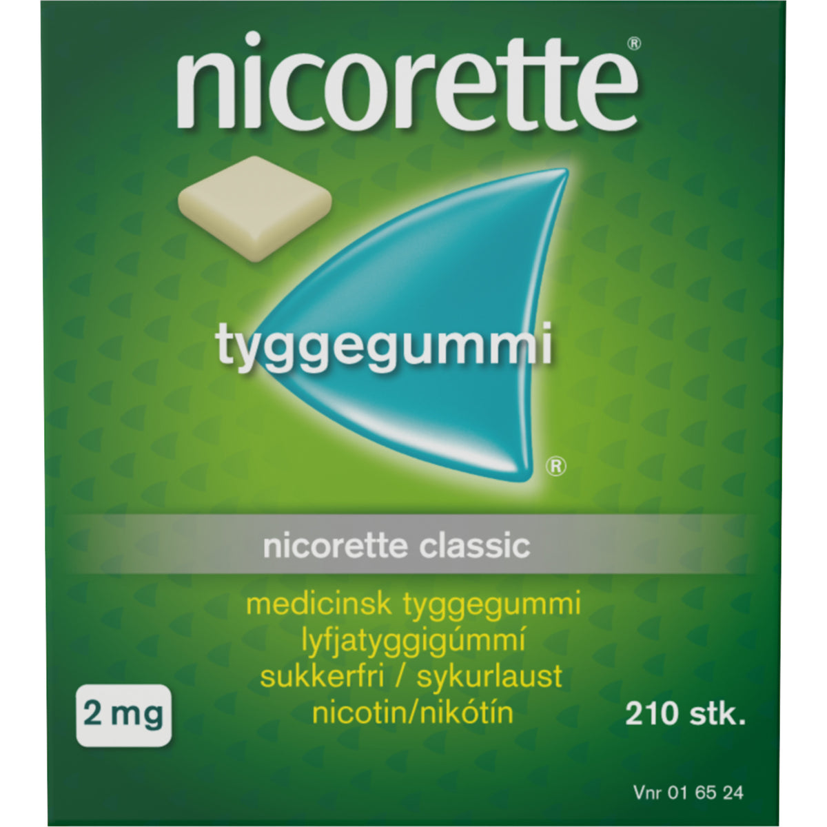 Nicorette Classic 2 mg fra Nicorette på Mecindo.dk