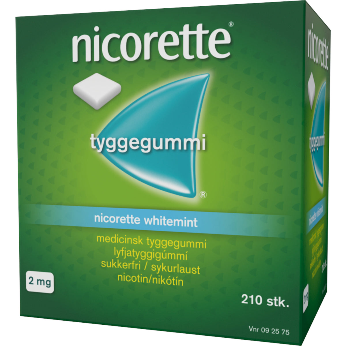 Nicorette Whitemint 2 mg fra Nicorette på Mecindo.dk