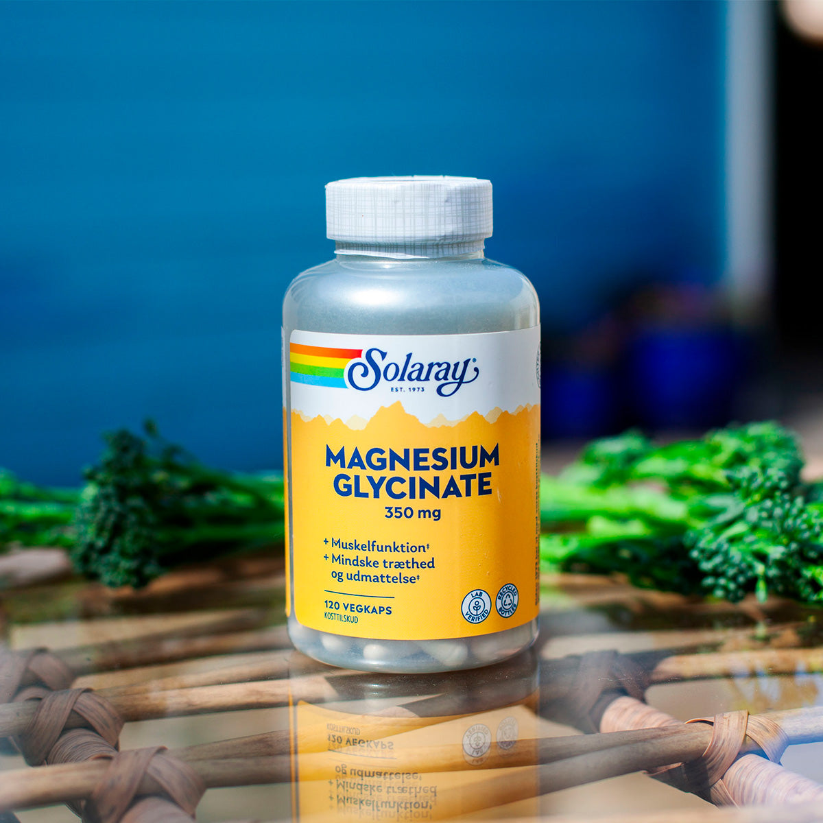 Solaray Magnesium Glycinate | 120 kapsler fra Solaray på Mecindo.dk