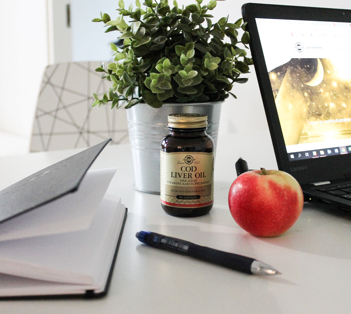 Solgar Norsk Torskelevertran | 100 kapsler fra Solgar på Mecindo.dk