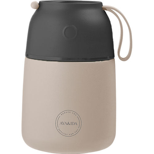 AYA&IDA Food'ie 500ml | Cream Beige fra AYA&IDA på Mecindo.dk