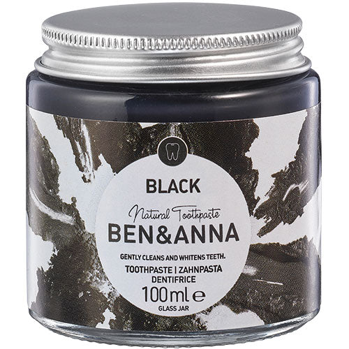 Ben & Anna Toothpaste (100 ml) | Black - Fluoride Free fra Ben & Anna på Mecindo.dk