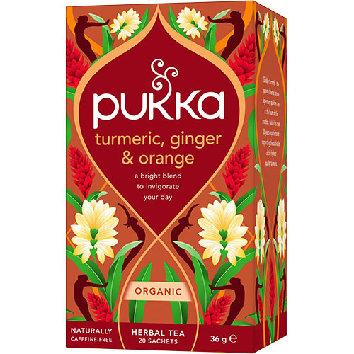 Pukka Turmeric Active Te | 20 br fra Pukka på Mecindo.dk