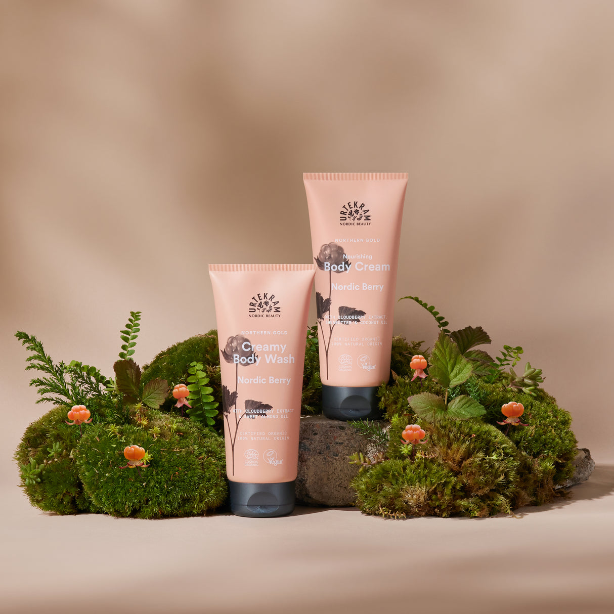 Urtekram Body Cream Nordic Berry | 200 ML fra Urtekram på Mecindo.dk