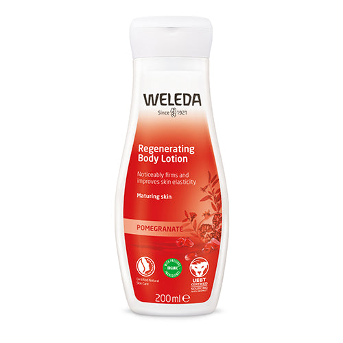 Weleda Body Lotion Regenerating Pomegranate | 200 ml fra Weleda på Mecindo.dk