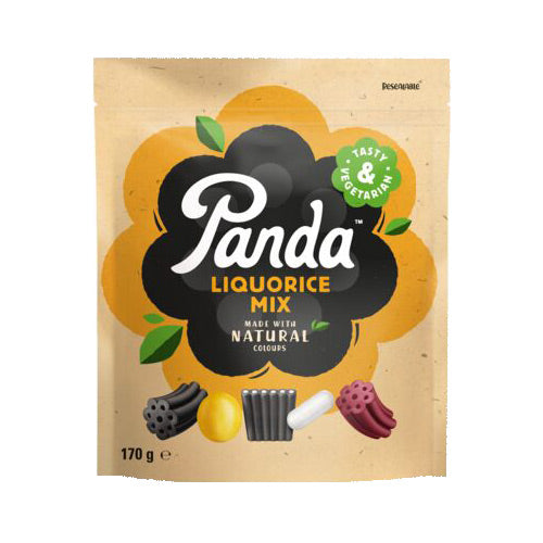 Panda Lakrids Mix | 170 gr fra Panda på Mecindo.dk