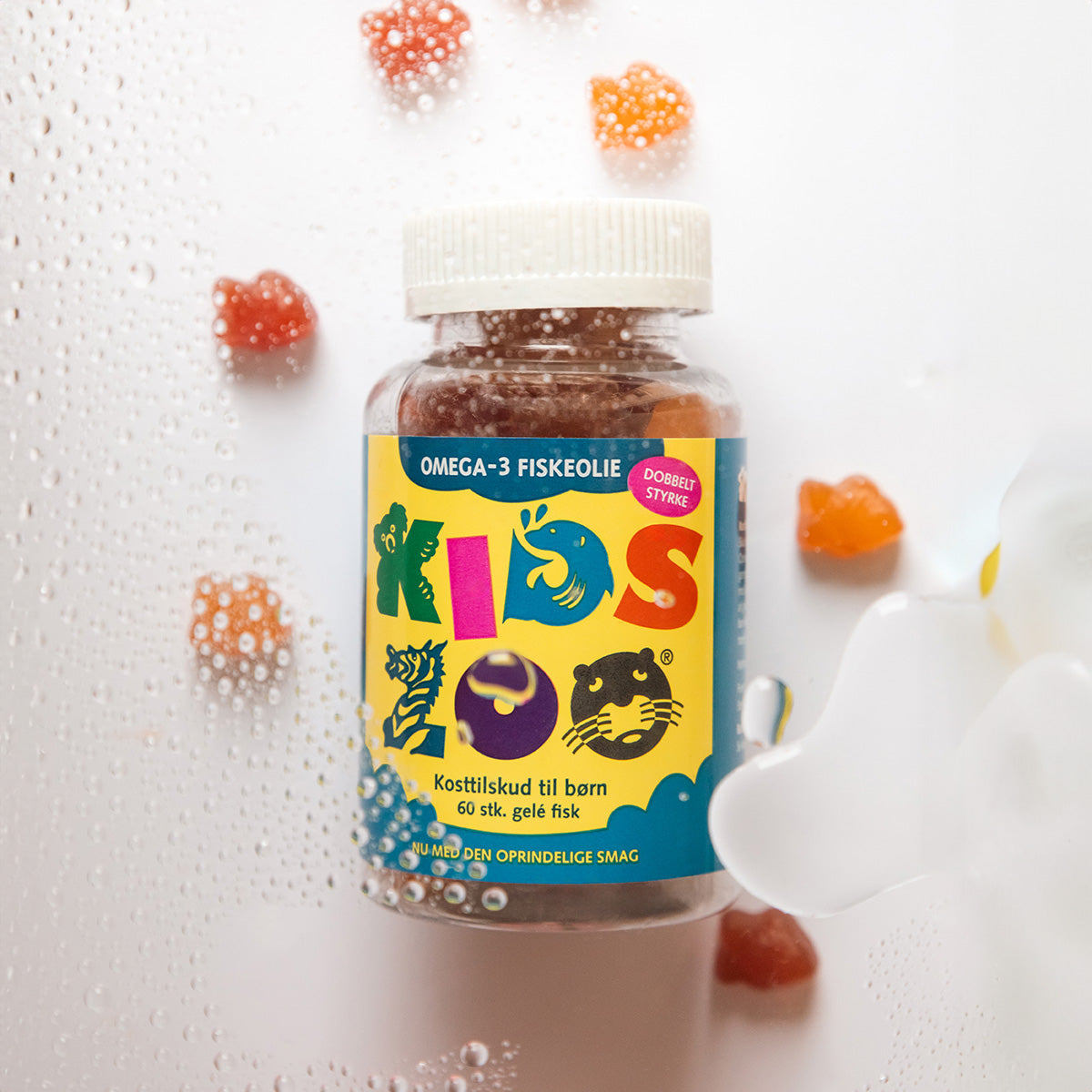 Kids Zoo Omega 3 | 60 gummies fra Kids Zoo på Mecindo.dk