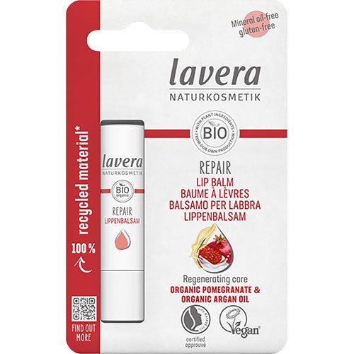 lavera Læbepomade Repair Granatæble | 4 gr fra lavera på Mecindo.dk