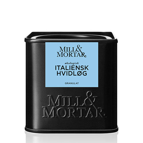 Mill & Mortar Italiensk Hvidløg - Granulat Økologisk | 70 gr fra Mill & Mortar på Mecindo.dk