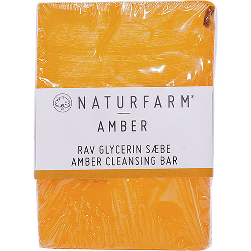 Naturfarm Amber Cleansing Bar | 125 gr fra Naturfarm på Mecindo.dk