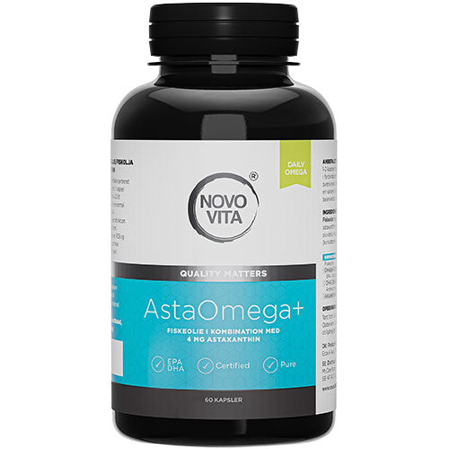 Novo Vita Astaomega+ | 60 kapsler fra Novo Vita på Mecindo.dk
